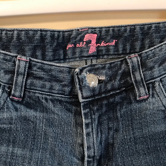 7 for All Mankind Medium Wash Jeans - Picture 2 of 6